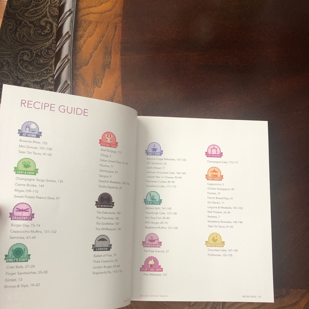 NEW Eat Like a Gilmore Seasons Gilmore Girls Revival Cookbook - Picture 8 of 9